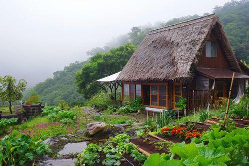 农家小屋,农家小屋的宁静与温馨